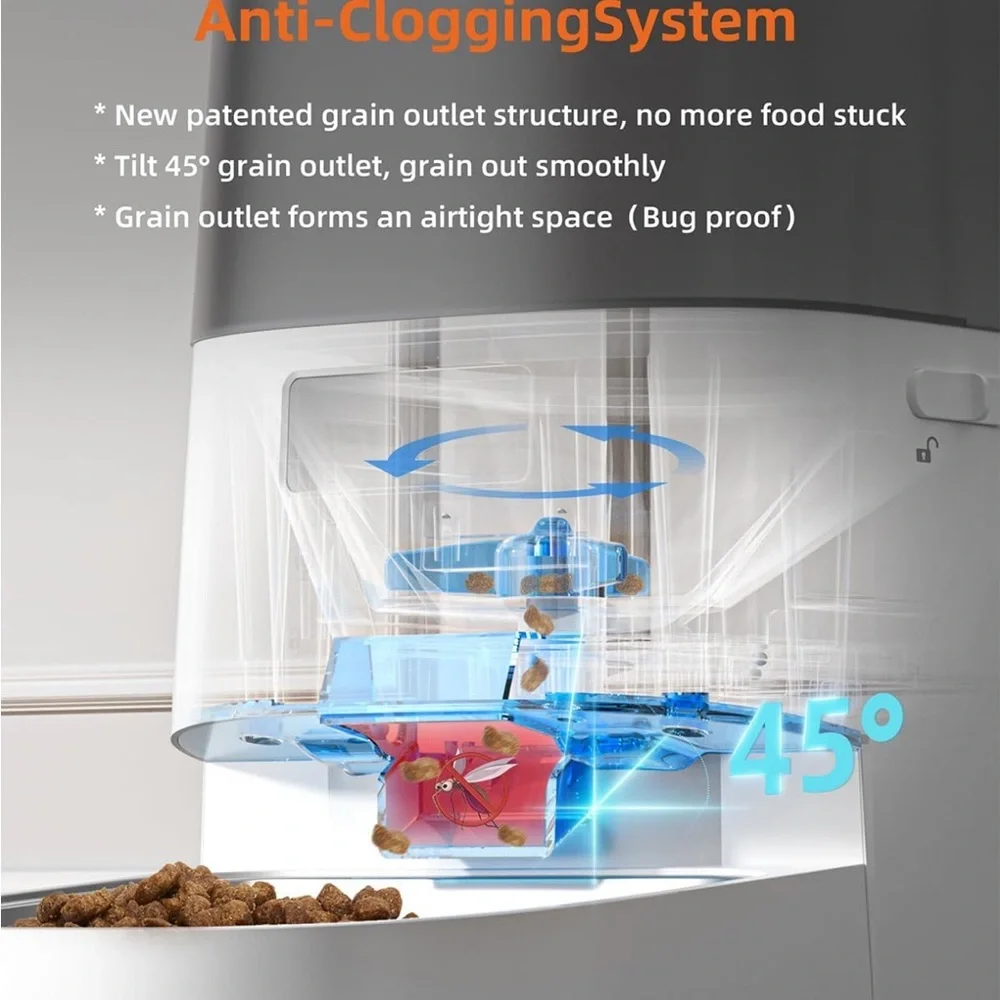 Such nice automatic cat feeder